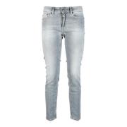 Dondup Ekologisk bomull Monroe jeans Gray, Dam