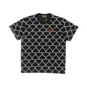 IUTER Svart Net Tee Kortärmad T-shirt Black, Herr