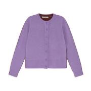 MALIPARMI Cardigan Purple, Dam