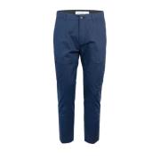 DEPARTMENT FIVE Slim Fit Chinos Blue, Herr