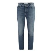 DEPARTMENT FIVE Slim Fit Jeans Blue, Herr