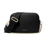 Michael Kors Svart Kameraväska Crossbody Väska Black, Dam