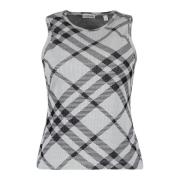 Burberry Vintage Check Tank Top Gray, Dam