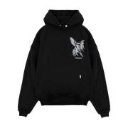 REPRESENT Elegans i rörelse Hoodie Black, Herr