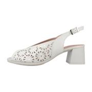 PITILLOS High Heel Sandals White, Dam