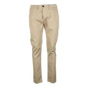 DEPARTMENT FIVE Bomull Elastan Byxor Beige, Herr