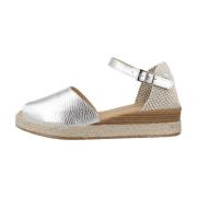 PITILLOS Stiliga Kilklack Sandaler Gray, Dam