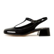 Cesare Gaspari Slingback Pumps Irina - Svart Black, Dam