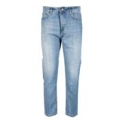 Dondup Cindy jeans i 100% bomull Blue, Dam