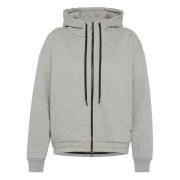 DEHA Grå Hoodie Sweatshirt Gray, Dam