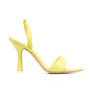 3JUIN Sandals Yellow, Dam