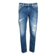 Dondup Stiliga jeans med knappar Blue, Herr