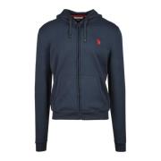 U.S. Polo Assn. Bomull Elastan Sweatshirt Blue, Herr