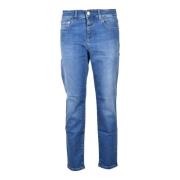 Closed Slim Fit Bomull Elastan Jeans Blue, Dam