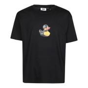 GCDS Oversized Duck T-shirt Black, Herr