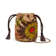 MALIPARMI Print Bucket BAG Multicolor, Dam