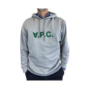 A.P.C. Grå Hoodie - Modell: APC Gray, Herr