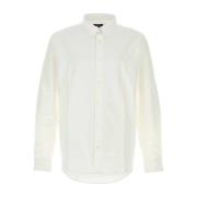 A.P.C. Vit Oxford Skjorta för Män White, Herr