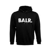 BALR. Hoodie Black, Herr