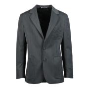 Palm Angels Stilig ullblandad jacka Gray, Herr