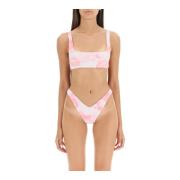 ROTATE Birger Christensen Pearla Bikini Set White, Dam