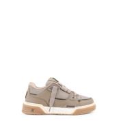 REPRESENT Läder Sneakers med Kontrasterande Profiler Beige, Herr