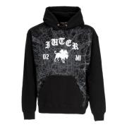 IUTER Milano Map Logo Hoodie Svart Black, Herr