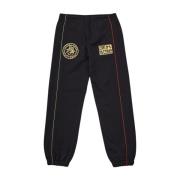 IUTER Svarta Track Pants Leone Black, Herr