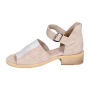 MOMA Sandaler i mocka Beige, Dam