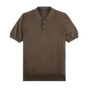 Fay Bruna T-shirts och Polos Brown, Herr