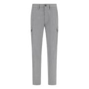 Boggi Milano B Resa Tekniska ullbyxor Gray, Herr