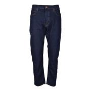 Haikure Bomulls Jeans Blue, Herr