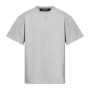 MISBHV T-shirt med broderad logotyp Gray, Herr