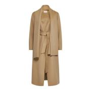 P.A.R.O.S.H. Beige Vinterrock Elegant Stil Beige, Dam