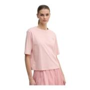 Guess Bomull Logo T-shirt - Rosor Pink, Dam