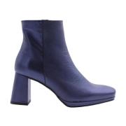 CTWLK. Heeled Boots Blue, Dam