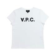 A.P.C. Klassisk T-Shirt White, Dam