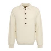 Barbour Kragsweater Kritvit Beige, Herr