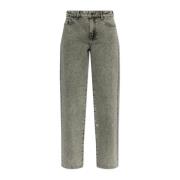 Gestuz Jeans med applikation Gray, Dam