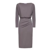 KAOS Elegant Dove Grey Dress Collection Gray, Dam