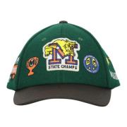 MARKET Broderad Patch Baseballkeps Green, Herr