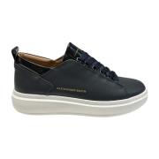 Alexander Smith Pelle Sneaker Blue, Herr