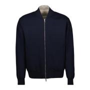 Moncler Vändbar Bomberjacka Blå/Beige Blue, Herr