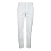 Dondup Spiritissimo Bomull Elastan Byxor Dragkedja Fickor White, Herr