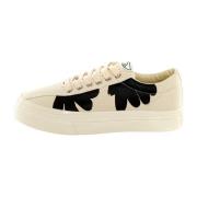 S.W.C. Stepney Workers Club Shroom Hands Canvas Sneaker Beige, Herr