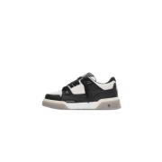 REPRESENT Läder Sneakers med Logodetaljer Black, Herr