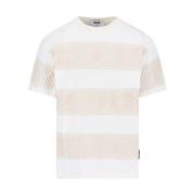 MSGM T-Shirts White, Herr