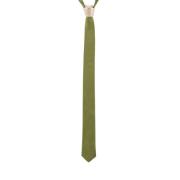 CORSINELABEDOLI Sidenslips med keramisk knut Green, Herr