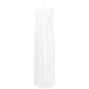 ROTATE Birger Christensen Bright White Maxi Klänning White, Dam