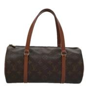 Louis Vuitton Vintage Pre-owned Canvas louis-vuitton-vskor Brown, Dam